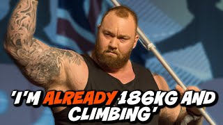 Hafthor Bjornsson on his HUGE Return to The Arnold Strongman Classic 2024 [upl. by Acnairb263]