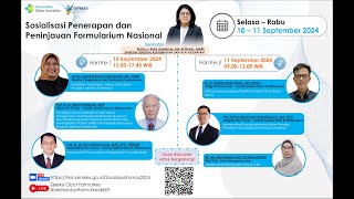 Sosialisasi Penerapan dan Peninjauan Formularium Nasional Hari2 [upl. by Mcdonald]