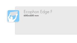 Ecophon Edge F 600x600 mm installation [upl. by Ioved]