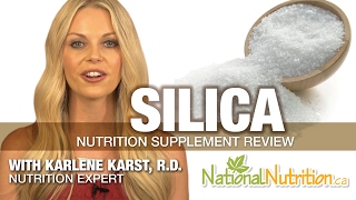 Benefits of Silica Supplements  Professional Supplement Review  National Nutrition Canada [upl. by Giacobo]