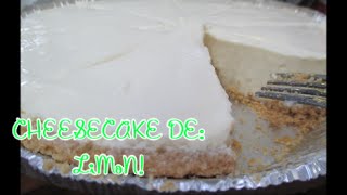 RECETA CHEESECAKE DE LIMON PAY DE LIMON SIN HORNO [upl. by Healion771]