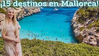 Los 15 LUGARES IMPERDIBLES y fascinantes en MALLORCA que debes descubrir ahora 🏖 [upl. by Kcirtap]