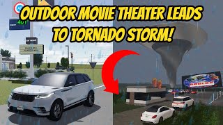 Greenville Wisc Roblox l Movie Theater TORNADO STORM Update Roleplay [upl. by Reni]