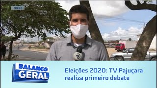 Eleições 2020 TV Pajuçara realiza primeiro debate entre os candidatos Alfredo Gaspar e JHC [upl. by Aharon]