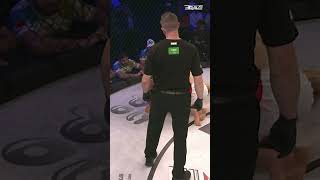 Ikram Aliskerov wins by KO 💥🔥 bravecf bravetv shorts mma [upl. by Amos]