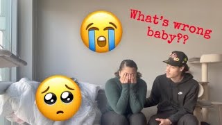 Randomly CRYING Prank On My Boyfriend Cute Reaction We’re Back [upl. by Hennebery]