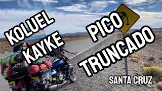 KOLUEL KAYKE  PICO TRUNCADO  Patagonia  en moto por Argentina [upl. by Shannon]