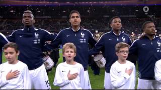 National Anthem France vs Germany 20 13th November 2015 Stade de France Pray for Paris [upl. by Jepum305]