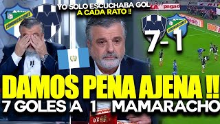 GUATEMALTECOS LLORAN GOLEADA HISTORIA DEL MONTERREY AL COMUNICACIONES  CONCACHAMPIONS [upl. by Schroer]