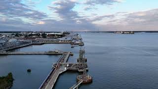 Aerial View of Liquid Propane Gas Refinery amp Docks drone lpg djiair3 lpg refinery propane [upl. by Hinkel]