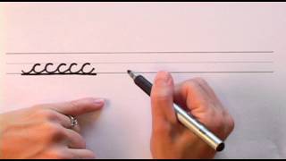 How To Write in Cursive  Lesson 4  A complete Course  FREE Worksheets [upl. by Alemap221]