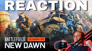 Battlefield 2042 Season 5 New Dawn TRAILER REACTION [upl. by Hepsibah]