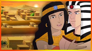 Antiguo Testamento La Historia de Moisés el Príncipe de Egipto  Biblia para niños [upl. by Lauhsoj107]