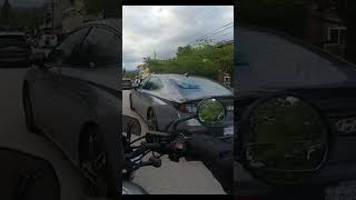 Driver Swerves Into My Lane Without Checking – Reckless Move motorcycle motovlog bikelife [upl. by Rains773]