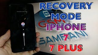 HOW TO ENTER RECOVERY MODE  DFU MODE ON IPHONE 7 AND IPHONE 7 PLUS [upl. by Ymer]