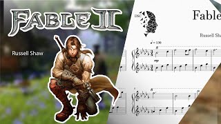 Fable 2 Theme  Russell Shaw  Piano Cover [upl. by Aikan]