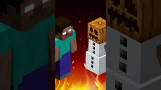 HEROBRINE VS ALL DANGER ⚡ MOB minecraft warden herobrine ytshorts [upl. by Compte]