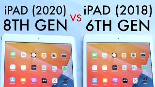 iPad 2020 8th Generation Vs iPad 2018 6th Generation Comparison Review [upl. by Hplar]