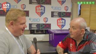 Phil Taylor on life after professional darts  Exclusive interview [upl. by Aerahs]