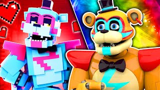 Glamrock Freddy Reacts To FREDDYS TWIN SISTER  Minecraft FNAF Animation [upl. by Onivag]