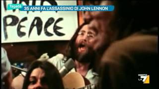 35 anni fa lassassinio di John Lennon [upl. by Laveen]