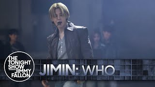 Jimin Who  The Tonight Show Starring Jimmy Fallon [upl. by Aimahc447]