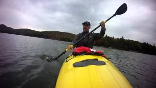 Paddling Augur Lake to the LeanTo [upl. by Orme]