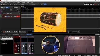 How to Record Rockstar Drums Pad Sounds in DAW Lgoic Pro Studio One Mixcraft  Drum Pad Tutorials [upl. by Annasor943]