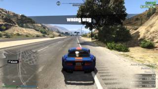 GTA Online Banshee 900 R Fixed Top Speed Drag vs Adder [upl. by Alyda131]