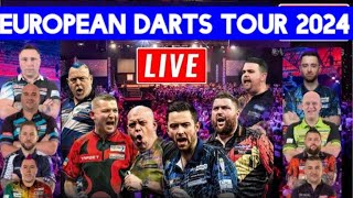 European Tour 10 Live Streaming  2024 Darts Flanders Darts Trophy  European Tour Darts Live [upl. by Medora]