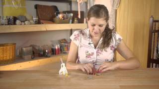 How to Take a Brooch amp Turn It Into a Hairpiece  Assorted Craft Projects [upl. by Jankey778]