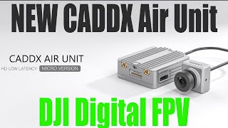 DJI DIGITAL FPV NEW CADDX AIR UNIT  THE DJI REPLACMENT [upl. by Enomas]