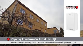 Kondenzační kotel BRÖTJE WHBK 2224 zajistí úsporné vytápění rekonstruovaného bytu [upl. by Hulton]