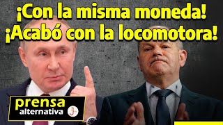 Putin le devolvió las sanciones a Alemania [upl. by Skillern]