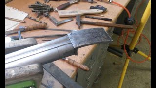 Flintlock shotgun build 1790 pt 10 fitting breech hooks and standing breech [upl. by Asyen616]