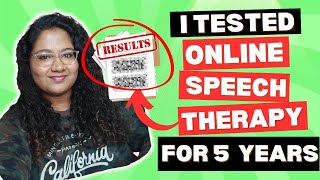 Does Online Speech Therapy REALLY Work My 5Year Experience REVEALED [upl. by Wynn]