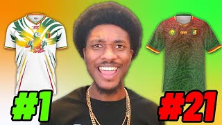 RANKING EVERY AFCON 2024 HOME KIT FROM BEST TO WORST [upl. by Adniles]