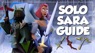 Solo Zilyana Guide OSRS  Tiles For Bowfa Crossbow amp Tbow Sara GWD [upl. by Alahcim]