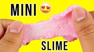 MINI SLIME CHALLENGE DIY SLIME BUTTER SLIME FLOAM and CLOUD SLIME [upl. by Ardyce]