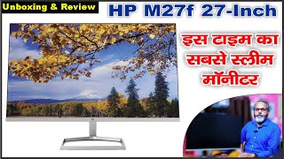 Best Monitor for Video Editing and Photo Editing  HP M27f 27 IPS MicroEdge Monitor Review [upl. by Akerdna681]