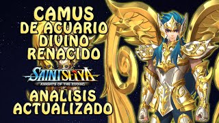 CAMUS DE ACUARIO DIVINO RENACIDO UNIDAD ROTA AUN MEJOR Saint Seiya Awakening KOTZ [upl. by Amilas]