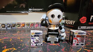 unboxing 2 fnaf bitty pops and staff bot funko snaps [upl. by Polak]