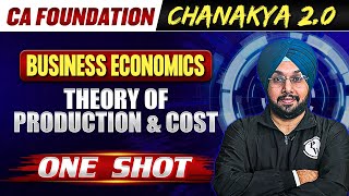 Business Economics Theory of Production and Cost  CA Foundation Chanakya 20 Batch 🔥 [upl. by Artemisia]