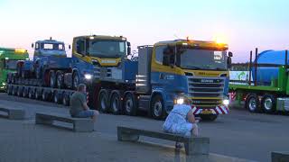 ZWAARTRANSPORT OP DE TRUCKSTAR FESTIVAL IN ASSEN 2018 [upl. by Miltie189]