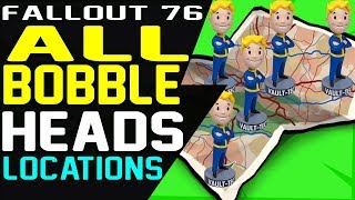 FALLOUT 76 BOBBLEHEADS SPAWN LOCATIONS GUIDE  Where to Find Bobblehead Locations in Fallout 76 [upl. by Siro]