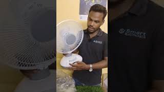 Andslite rechargable table fan review and unboxing in tamil fan solarfan [upl. by Turoff603]