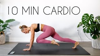 10 MIN CARDIO WORKOUT AT HOME Equipment Free [upl. by Atelra]