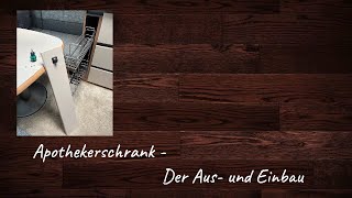 Ausbau des Apothekerschrank  Schienenreinigung [upl. by Noxaj]