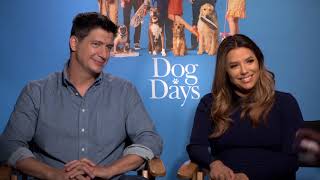 Ken Marino and Eva Longoria Talk About “Dog Days” [upl. by Yr]