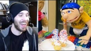 SML Movie Jeffys 16th Birthday Reaction [upl. by Annahahs522]